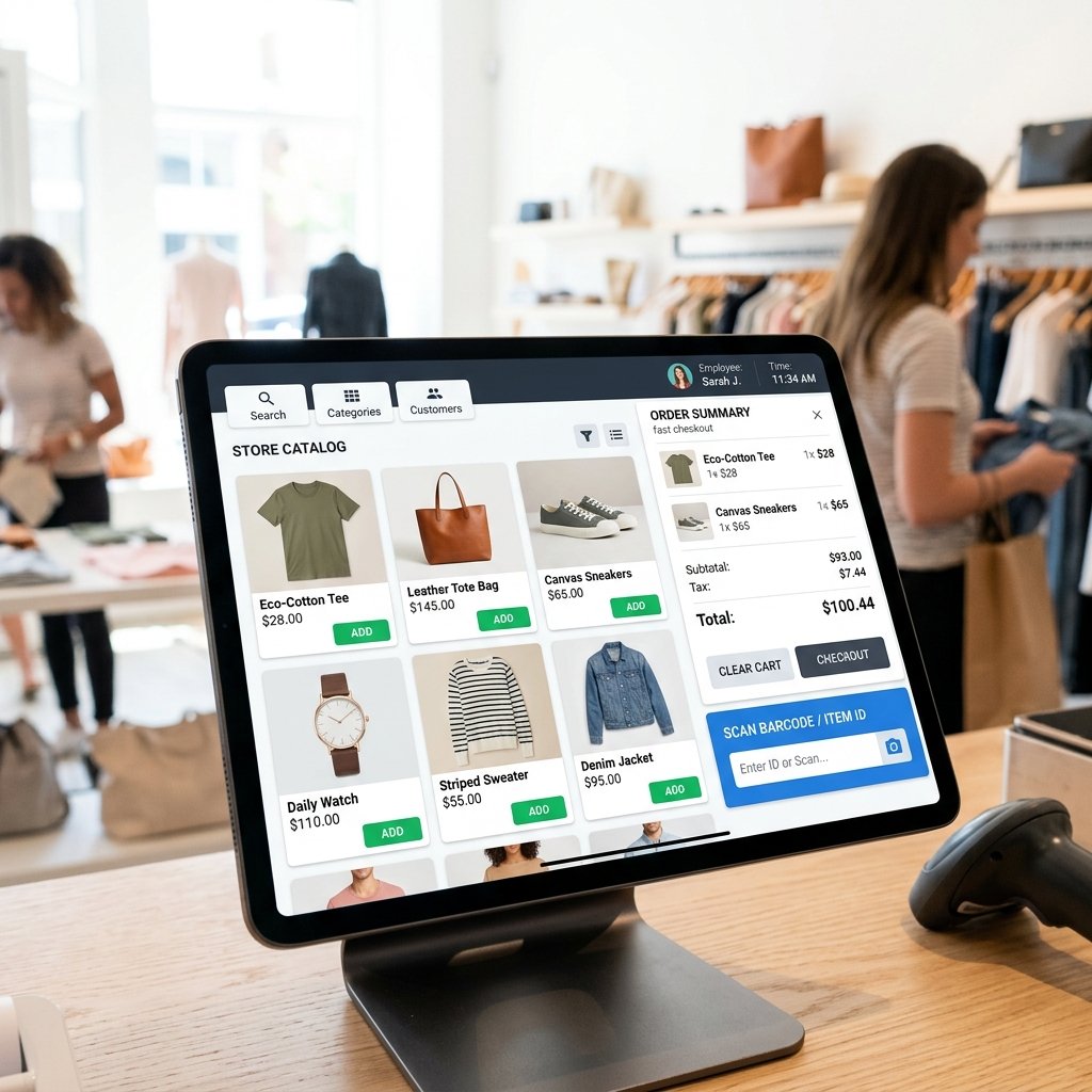 CleanClick - Sistem Kasir & Manajemen Laundry Modern