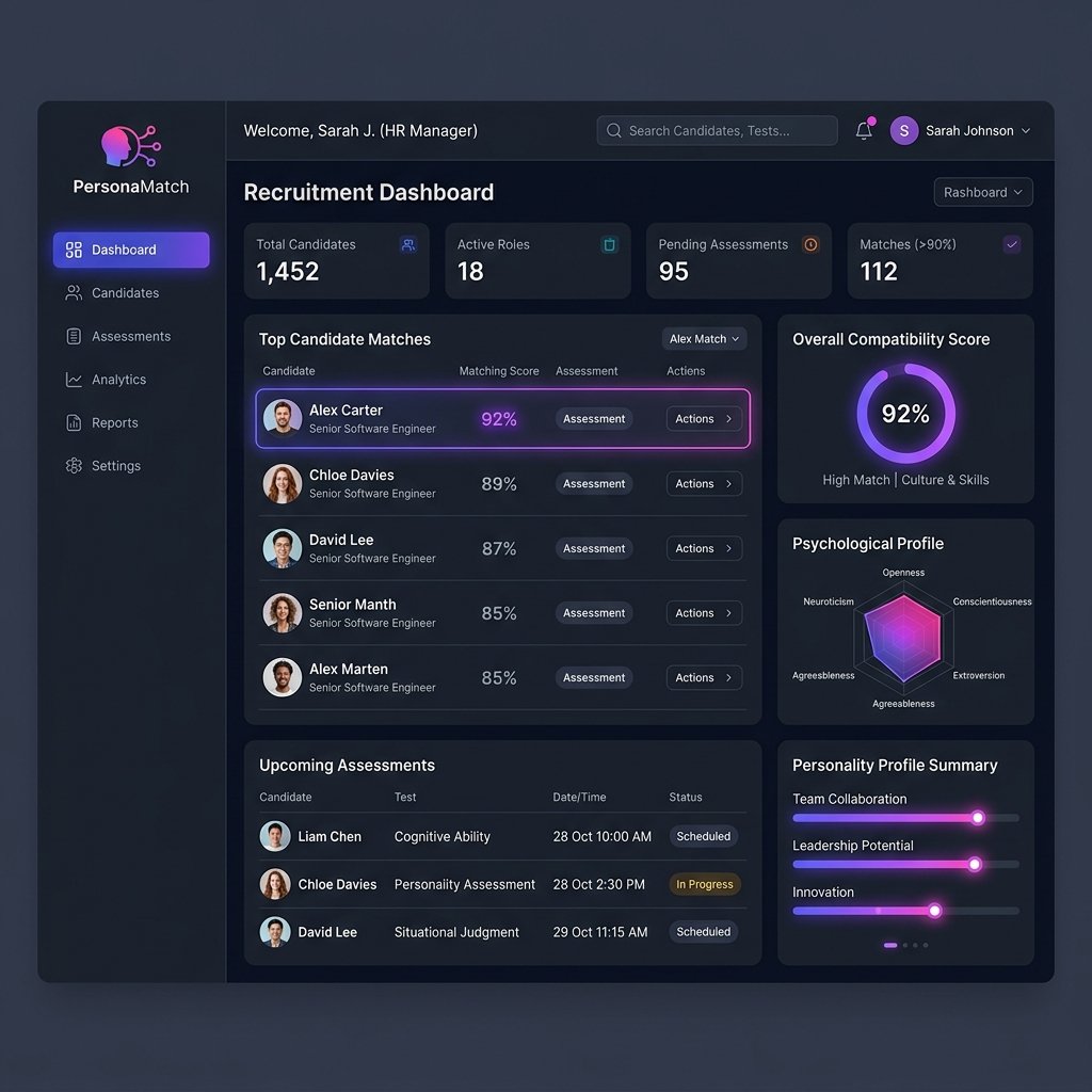 PersonaMatch - Platform Rekrutmen & Asesmen Psikologi AI